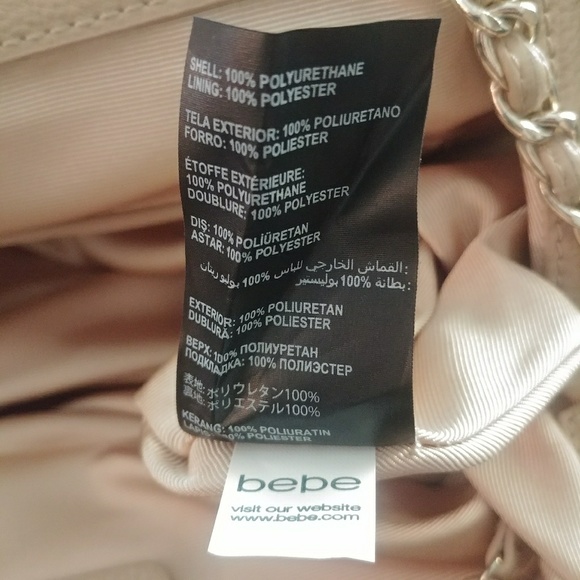 NWT Bebe Stephanie Stud Bow Frame Satchel - Picture 7 of 7